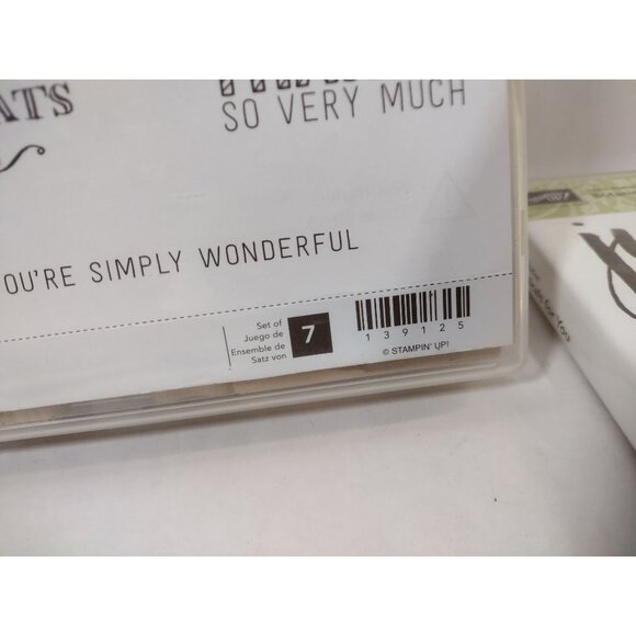 Scrapbooking Stamp Set Botanicals For You Simply Wonderful Solos H Stampin Up - Picture 3 of 16